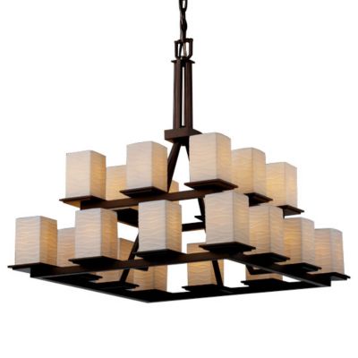 Limoges Montana 2-Tier Chandelier by Justice Design Group - Starlight Lighting USA and Canada